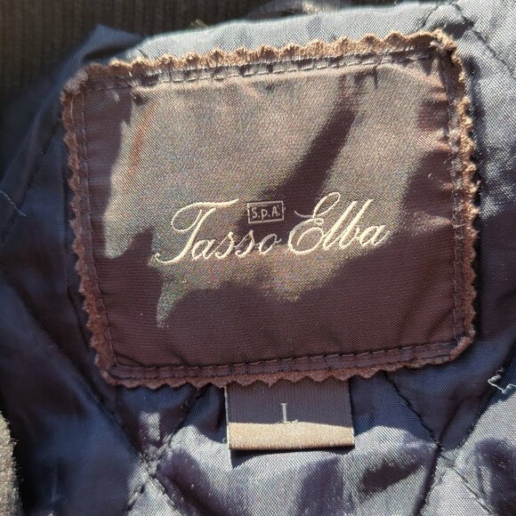 ◖ Tasso Elba dark green wool coat ◗ - Picture 8 of 8